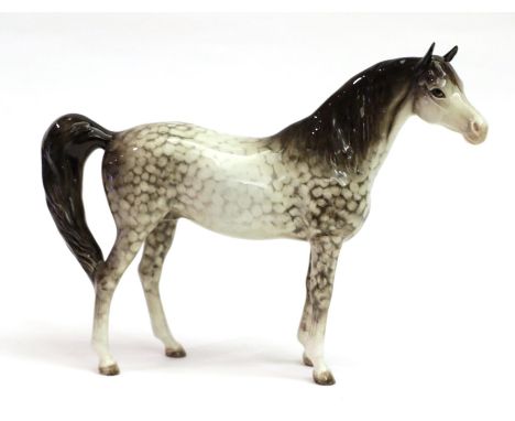 Beswick Arab ''Xayal'', model No. 1265, rockinghorse grey gloss. Good overall condition, with no obvious faults, damage or re