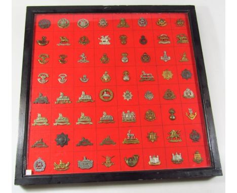 Various military cap badges, 20thC, etc., to include Norfolk Regiment Britannia badge, 4cm high, others for Lincolnshire, inc