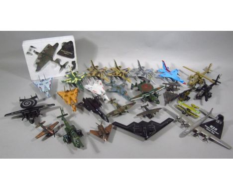 Various aeronautical aeroplane figure groups, Chinese die-cast, aeroplane, 18cm wide, US Army planes, etc. (a quantity)