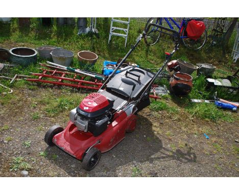 Mountfield lawn mower with GCV135 Honda engine, with rear roller and grass box, (in running order)