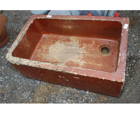 An old sink/trough.
