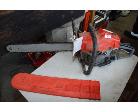 A petrol chainsaw, a/f (good compression).