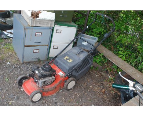 A Castelgarden Spa self-propelled lawn mower with Briggs &amp; Stratton engine (sold as seen).