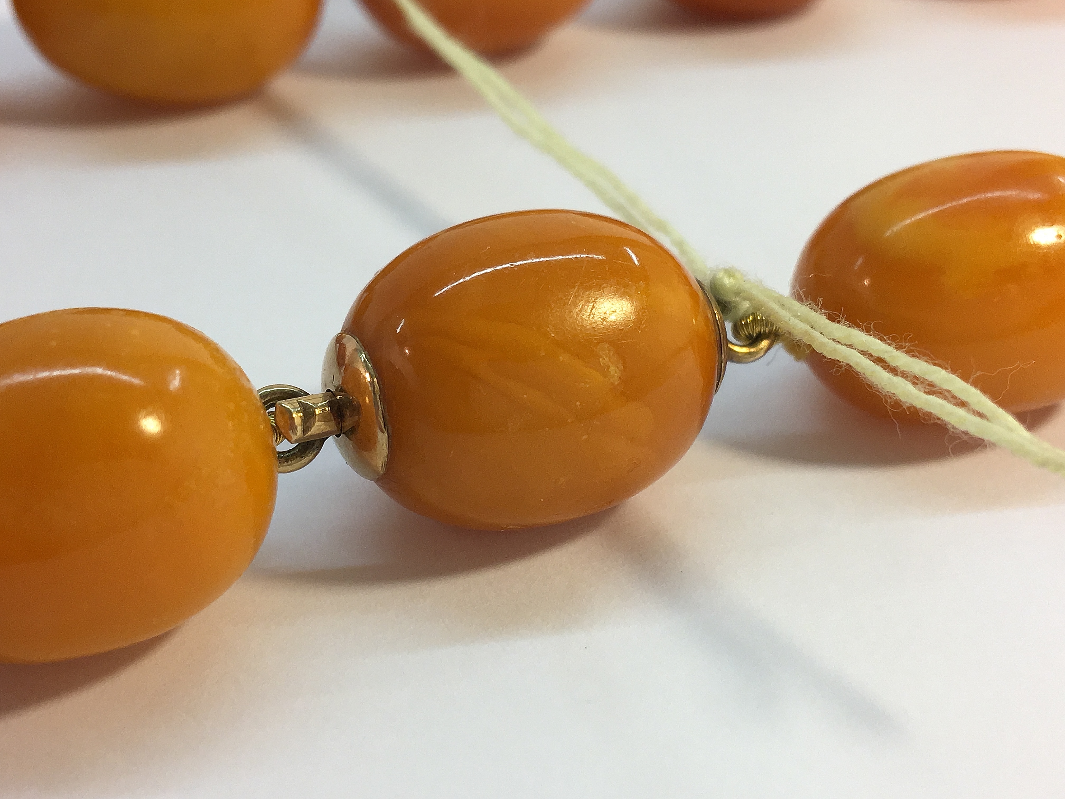 Butterscotch amber beads Clearance