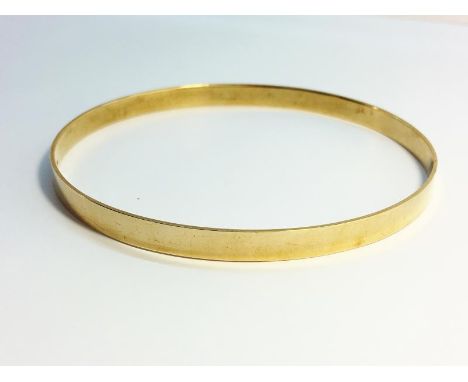 An Edwardian 9ct Rose Gold Slave Bangle, for upper arm. Total weight 20.5 grams.