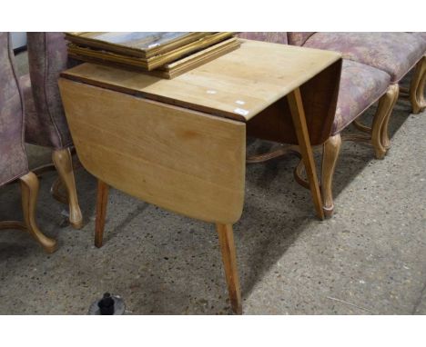 Stripped Ercol drop leaf dining table
