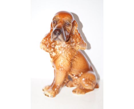 Goebel figurine of a cocker spaniel Height 29 cm