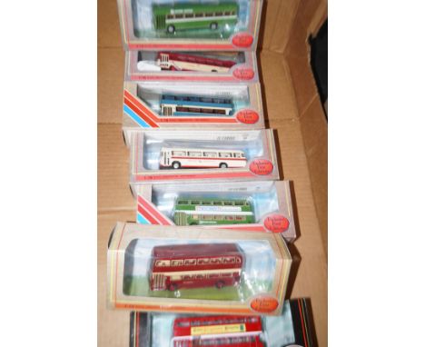 7 Gilbow first edition buses (boxed)