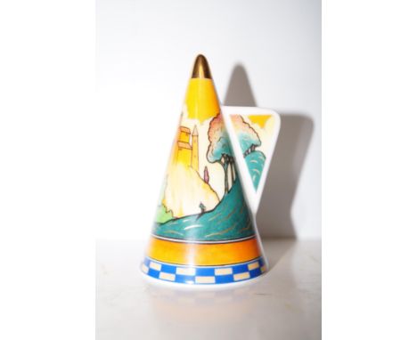 Royal Worcester castles in the air candle snuffer Height 9 cm