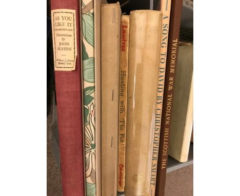 Private press and others including numbered editions. Cresset Press: The Iliad of Homer, 1928, folio, one of 750 copies, vell