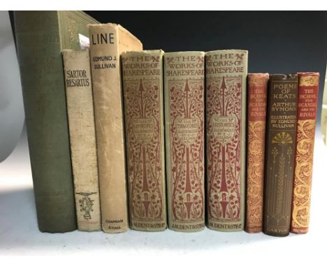 SULLIVAN (Edmund J.) Illustrator. Sartor Resartus, London 1898, 8vo, signed and dated by Sullivan, no. 58 of 150 copies on Ja