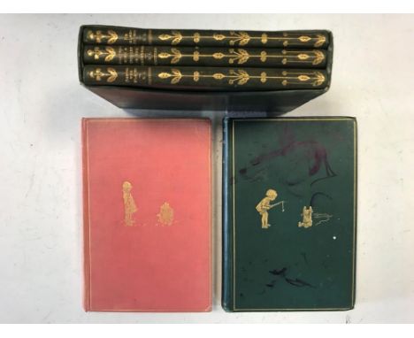 Children's and other. MILNE (A A) Winnie-the-Pooh, 1st edition, original cloth (paint marked front cover and some scribble to