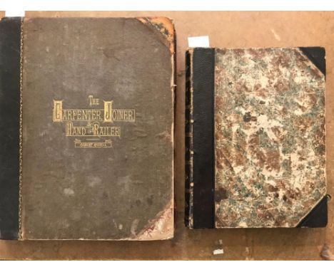 NICHOLSON (Peter) Practical Carpentry, Joinery and Cabinet-Making, revised by Thomas Treadgold, 1846, 4to, portrait frontispi