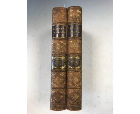 ELLIOTT (C B) Travels in the Three Great Empires of Austria, Russia, and Turkey, 2 vol., first edition London: Richard Bentle