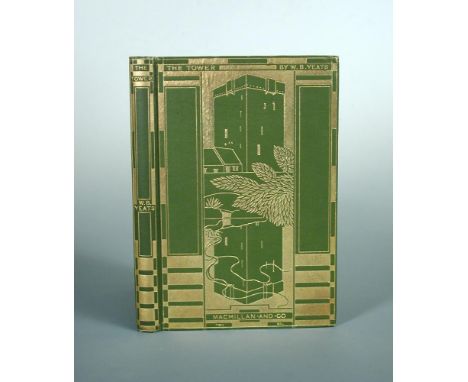 YEATS (W B) The Tower, first edition, Macmillan 1928, 8vo, light foxing to fore-edge, original pictorial green cloth gilt  