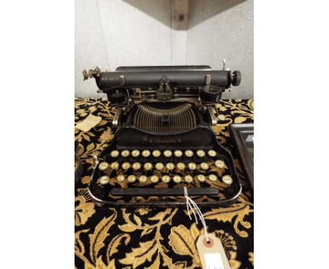A L.C. Smith & Corona vintage typewriter