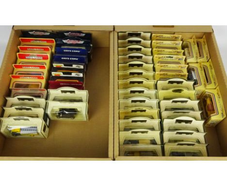 Collection of Lledo, Days Gone and other die-cast model vehicles, mainly commercial, boxed, (50)