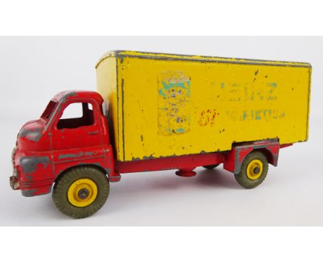Dinky Supertoys 'Heinz' Big Bedford, 923, unboxed.   Condition Report  Model: complete generally fair. Rear doors present but