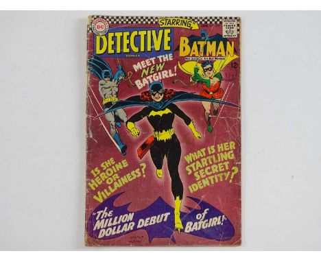 DETECTIVE COMICS: BATMAN #359 - (1967 - DC - UK Cover Price) - First appearance and origin of fan-favourite Batgirl (Barbara 