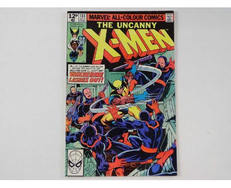 UNCANNY X-MEN #133 - (1980 - MARVEL - UK Price Variant) - First solo Wolverine cover + Hellfire Club appearance - John Byrne 