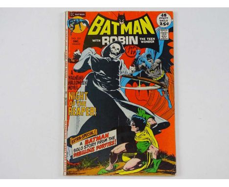 BATMAN #237 - (1971 - DC - UK Cover Price) - First appearance of the Reaper + First Rutland Vermont/Bald Mountain Halloween c