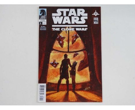 STAR WARS: THE CLONE WARS #1 - (2008 - DARK HORSE) - HOT Title - First appearance of Ahsoka Tano, a character soon to be feat