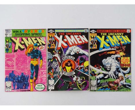 UNCANNY X-MEN # 138, 139, 140 (3 in Lot) - (1980 - MARVEL) - Cyclops leaves the X-Men + Funeral for Jean Grey + Dazzler, Alph