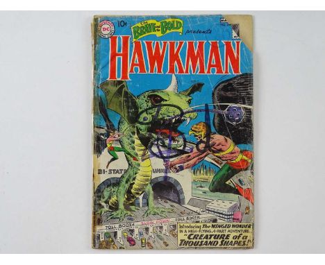 BRAVE AND THE BOLD #34 (HAWKMAN) - (1961 - DC - UK Cover Price) - Origin and First appearance of Silver Age Hawkman and Hawkg