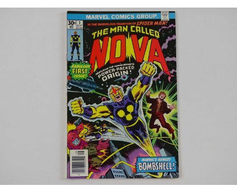 NOVA #1 - (1976 - MARVEL) - First appearance and Origin of Nova (Richard Rider) + First appearance of Ginger Jaye - Rich Buck