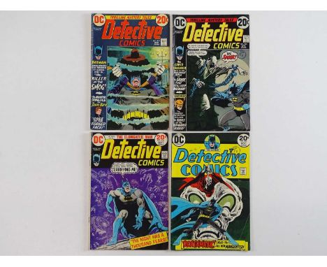 DETECTIVE COMICS: BATMAN #433, 434, 436, 437 (4 in Lot) - (1973 - DC - US Price &amp; UK Cover Price) - Includes New Logo + F