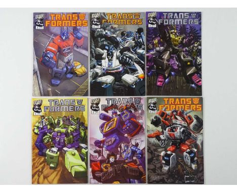 TRANSFORMERS #1, 2, 3, 4, 5, 6 - (6 in Lot) - (2002 - DW) - Complete Six (6) issue mini series - Issue #1 is Second Printing 
