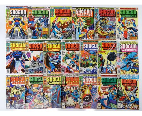SHOGUN WARRIORS #1, 2, 3, 4, 5, 6, 7, 8, 9, 10, 11, 12, 13, 14, 15, 16, 17, 18, 19, 20 - (20 in Lot) - (1978/80 - MARVEL - US