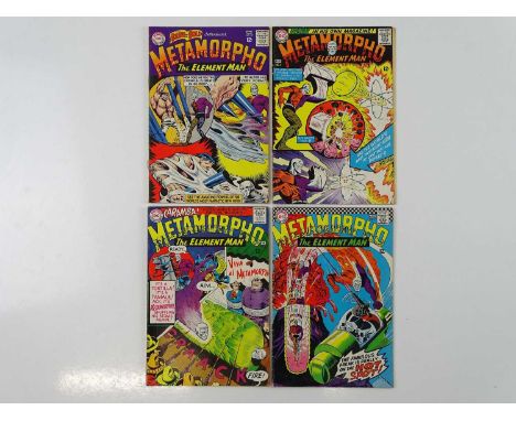 BRAVE AND BOLD #57 &amp; METAMORPHO #1, 4, 7 - (4 in Lot) - (1965/ 66- DC) - Origin and First appearance of Metamorpho + Firs