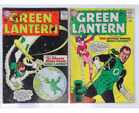 GREEN LANTERN #24 &amp; 26 (2 in Lot) - (1963/64 - DC) - Includes Origin and First appearance of the Shark + Second appearanc