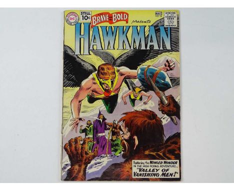 BRAVE AND THE BOLD #35 (HAWKMAN) - (1961 - DC) - Second appearance of the Silver Age Hawkman and Hawkgirl. Origin and first a