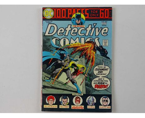 DETECTIVE COMICS #441 - (1974 - DC - UK Cover Price) - First appearance of Harvey Bullock + Martian Manhunter backup story - 