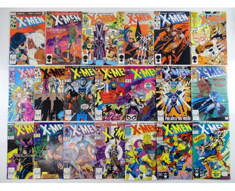 UNCANNY X-MEN LOT - (20 in Lot) - (1983/ - MARVEL) - Includes Issues #170, 186, 200, 211, 212, 213, 214, 244 (First appearanc