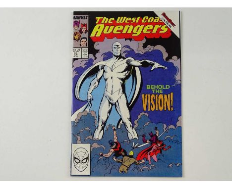 West Coast Avengers #45 - (1968 - MARVEL) HOT Comic Book - First appearance of the 'White' Vision + Marvel Cinematic Universe