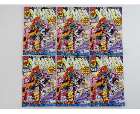 UNCANNY X-MEN #281 - (6 in Lot) - (1991 - MARVEL) - First appearance of Trevor Fitzroy + New X-Men team + Wraparound Whilce P