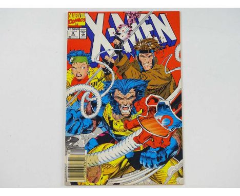 X-MEN #4 - (1992 - MARVEL) - First appearance of Omega Red - Flat/Unfolded - a photographic condition report is available on 