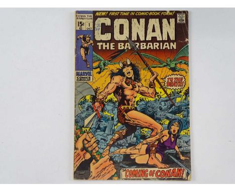 CONAN #1 - (1970 - MARVEL) - First comic book appearance and Origin of Conan + First comic book appearance (cameo) of King Ku