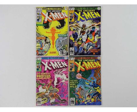 UNCANNY X-MEN #125, 126, 127, 128 - (4 in Lot) - (1979 - MARVEL - Uk Price Variant) - First appearance Proteus + Mastermind a