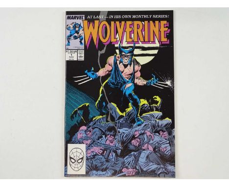 WOLVERINE #1 - (1988 - MARVEL) - First appearance of Wolverine (as "Patch" ) in an ongoing solo title - John Buscema, Al Will