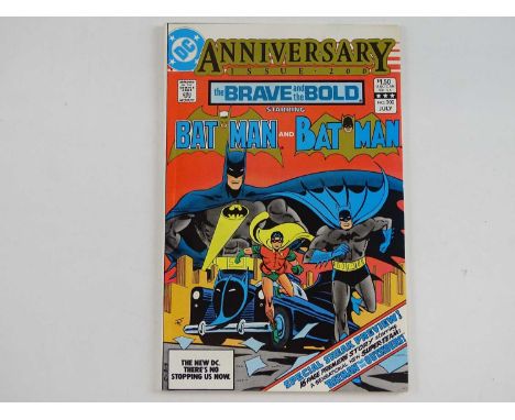 BRAVE AND THE BOLD #200 - (1960 - DC) - Final issue + Contains a 16-page preview featuring the First appearance of Batman and