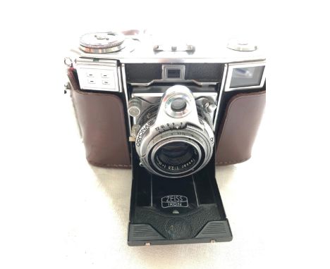 ZEISS IKON ContessaTessar F2.8/45mm lens #870360V138916533/24Leather E/R case 