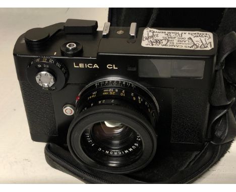 LEICA CLSUMMICRON C 40MM F2 #2564152 LENS1309134E/R CASE 