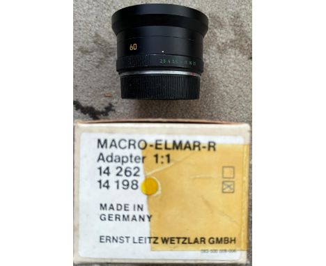 LEITZ Macro Elmar R adapter1:1 