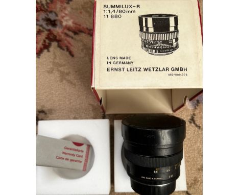 LEITZ Summilux-R 1:1.4/80mm 11 8801:1.4/80mm 11 880 