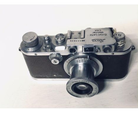 LEICA III Black D>R>P. 1933-1939Elmar 50mmF LENS132658 