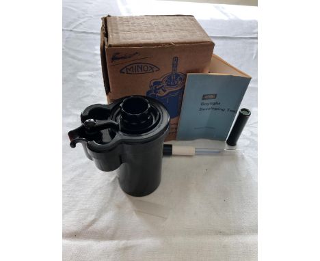 MINOX Developing tankBoxed, instructions, fim & thermometer 
